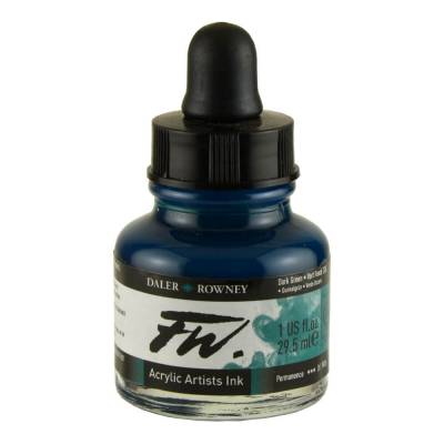 DR FW Acrylic Artist Ink 29.5ml Cam Şişe Dark Green 326