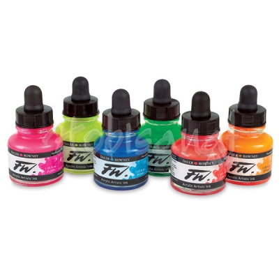 DR FW Acrylic Artist Ink 29.5ml Cam Şişe