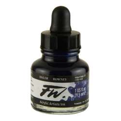 Daler Rowney - DR FW Acrylic Artist Ink 29.5ml Cam Şişe Indigo 127