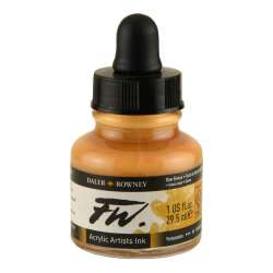 Daler Rowney - DR FW Acrylic Artist Ink 29.5ml Cam Şişe Raw Sienna 667