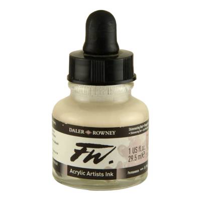 DR FW Acrylic Artist Ink 29.5ml Cam Şişe Shimmering Red 713