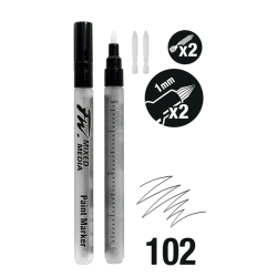 Daler Rowney - Daler Rowney FW Mixed Media Paint Marker Sets 102 1mm Sert Uç (S) (1)