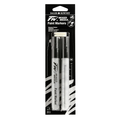 DR FW Mixed Media Paint Marker Sets 203 2-6mm Kesik Uç (M)