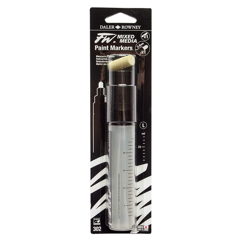 Daler Rowney Fw Mixed Media Paint Marker Sets 302 3-6mm Teknik Uç (l)