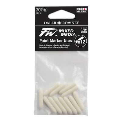 Daler Rowney FW Mixed Media Yedek Uç 202 2-4mm (M) 12li