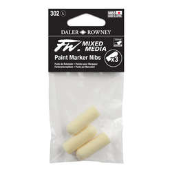 Daler Rowney - Daler Rowney FW Mixed Media Yedek Uç 302 3-6mm (L) 3lü