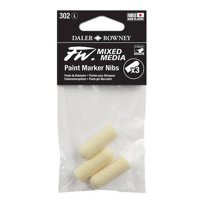 Daler Rowney FW Mixed Media Yedek Uç 302 3-6mm (L) 3lü