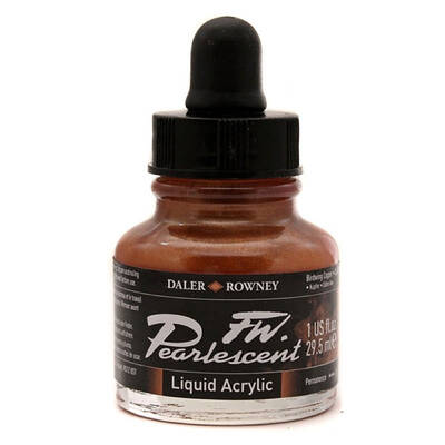 Daler Rowney FW Pearlescent Acrylic Ink 29.5ml 111 Birdwing C.