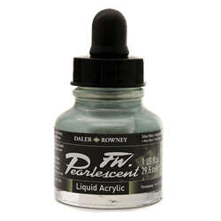 Daler Rowney - Daler Rowney FW Pearlescent Acrylic Ink 29.5ml 129 Silver Moss