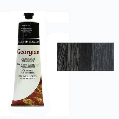 Daler Rowney Georgian Yağlı Boya 225ml 035 Lamp Black