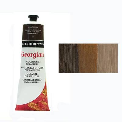 Daler Rowney Georgian Yağlı Boya 225ml 223 Burnt Umber