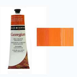 Daler Rowney - Daler Rowney Georgian Yağlı Boya 225ml 628 Chrome Orange Deep Hue