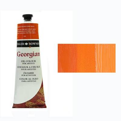 Daler Rowney Georgian Yağlı Boya 225ml 628 Chrome Orange Deep Hue