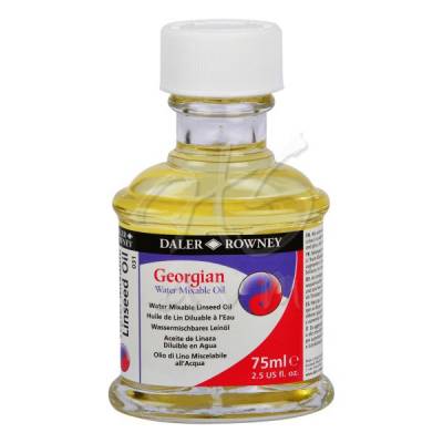 Daler Rowney Georgian Water Mixable Linseed Oil 75ml