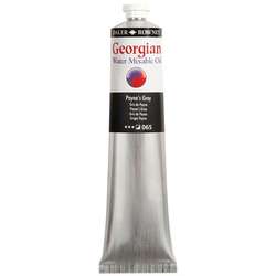 Daler Rowney - Daler Rowney Georgian Water Mixable Oil Su Bazlı Yağlı Boya 200ml 065 Paynes Grey