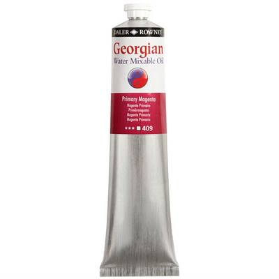 Daler Rowney Georgian Water Mixable Oil Su Bazlı Yağlı Boya 200ml 409 Primary Magenta