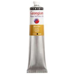 Daler Rowney - Daler Rowney Georgian Water Mixable Oil Su Bazlı Yağlı Boya 200ml 663 Yellow Ochre