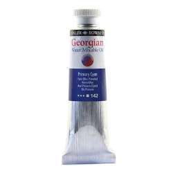 Daler Rowney - DR Georgian Water Mixable Su Bazlı Yağlı B 37ml 142 Primary Cyan