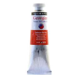 Daler Rowney - DR Georgian Water Mixable Yağlı B 37ml 503 Cadmium Red Hue