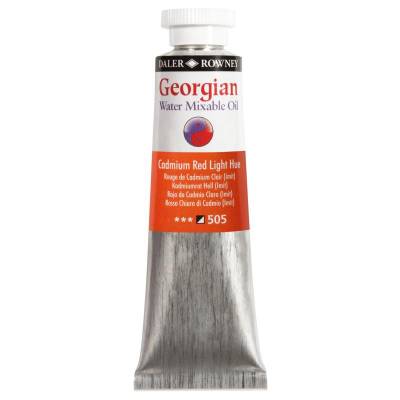 DR Georgian Water Mixable Yağlı B 37ml 505 Cadmium Red Light Hue