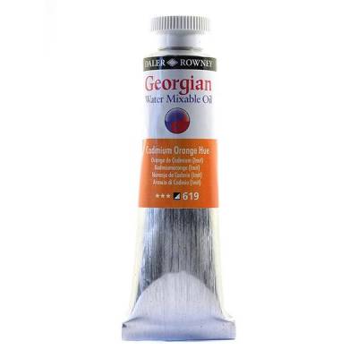 DR Georgian Water Mixable Yağlı B 37ml 619 Cadmium Orange Hue