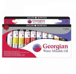 Daler Rowney - Daler Rowney Georgian Water Mixable Yağlı Boya Introduction Set