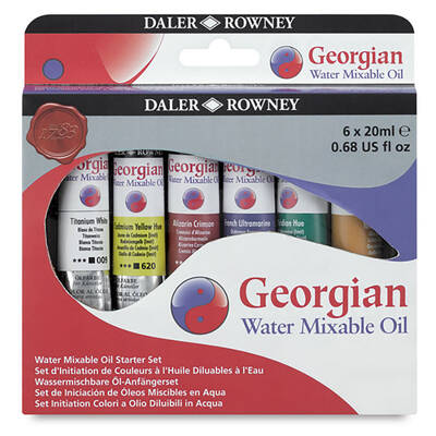 Daler Rowney Georgian Water Mixable Yağlı Boya Starter Set