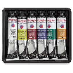 Daler Rowney - Daler Rowney Georgian Water Mixable Yağlı Boya Starter Set (1)