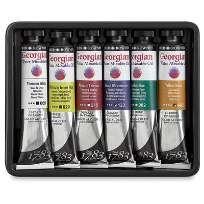 Daler Rowney Georgian Water Mixable Yağlı Boya Starter Set