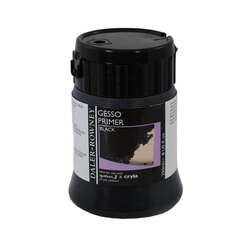 Daler Rowney - Daler Rowney Gesso Primer Yüzey Astarı 250ml Siyah