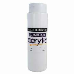 Daler Rowney - Daler Rowney Graduate Akrilik Boya 1000ml White (011)