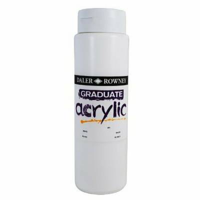 Daler Rowney Graduate Akrilik Boya 1000ml White (011)