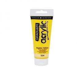 Daler Rowney - Daler Rowney Graduate Akrilik Boya 120ml Naples Yellow (634)