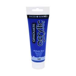 Daler Rowney - Daler Rowney Graduate Akrilik Boya 120ml Phthalo Blue (143)