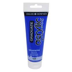 Daler Rowney - Daler Rowney Graduate Akrilik Boya 120ml Ultramarine (123)