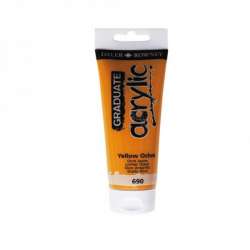 Daler Rowney - Daler Rowney Graduate Akrilik Boya 120ml Yellow Ochre (690)