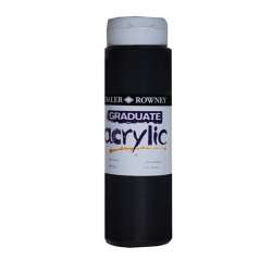 Daler Rowney - Daler Rowney Graduate Akrilik Boya 500ml 032 Pearl Black