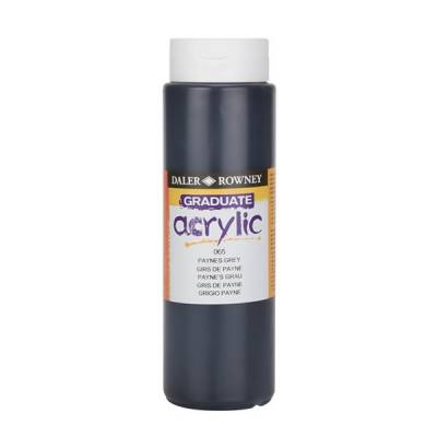 Daler Rowney Graduate Akrilik Boya 500ml 065 Paynes Grey