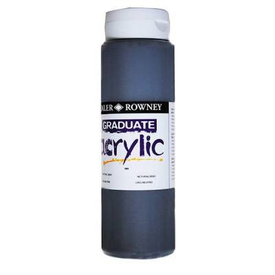 Daler Rowney Graduate Akrilik Boya 500ml 084 Neutral Grey