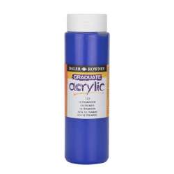 Daler Rowney - Daler Rowney Graduate Akrilik Boya 500ml 123 Ultramarine