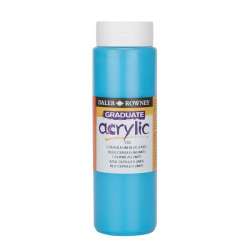 Daler Rowney - Daler Rowney Graduate Akrilik Boya 500ml 130 Coeruleum Blue