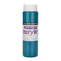 Daler Rowney - Daler Rowney Graduate Akrilik Boya 500ml 154 Phthalo Turquoise