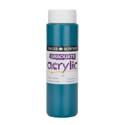 Daler Rowney Graduate Akrilik Boya 500ml 154 Phthalo Turquoise