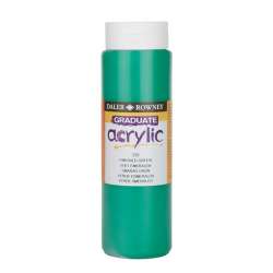 Daler Rowney - Daler Rowney Graduate Akrilik Boya 500ml 335 Emerald Green