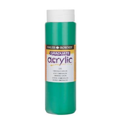 Daler Rowney Graduate Akrilik Boya 500ml 335 Emerald Green