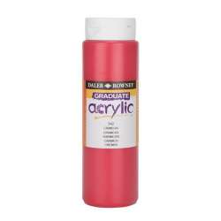 Daler Rowney - Daler Rowney Graduate Akrilik Boya 500ml 542 Crimson