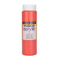 Daler Rowney - Daler Rowney Graduate Akrilik Boya 500ml 588 Vermilion Hue