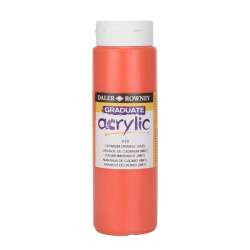 Daler Rowney - Daler Rowney Graduate Akrilik Boya 500ml 619 Cadmium Orange Hue