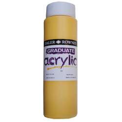 Daler Rowney - Daler Rowney Graduate Akrilik Boya 500ml 634 Naples Yellow