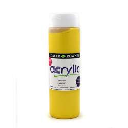 Daler Rowney - Daler Rowney Graduate Akrilik Boya 500ml 723 Metallic Yellow